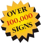 Over 100,000 Business Signs
