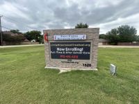Monument sign with programmable LED message board in Sachse TX Completed for First United Methodist Church