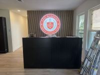 Reception Interior Sign in Flower Mound TX Completed for LFG Academy