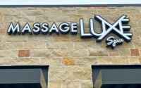 Channel Letter Signage Massage Luxe