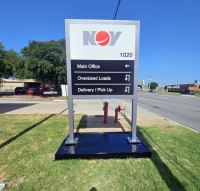 Freestanding Movable Sign in Fort Worth TX Completed for NOV