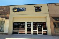 Wall Sign in Abilene TX Completed for Potts Law Firm