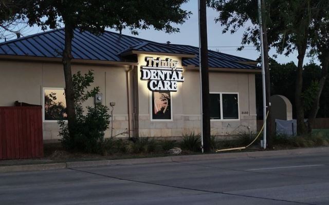 Trinity Dental Business Sign