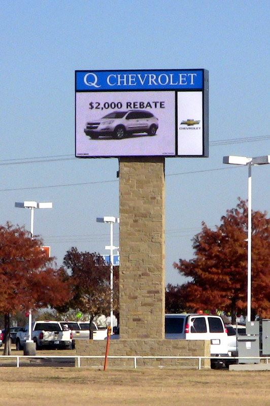 LED Pylon Sign